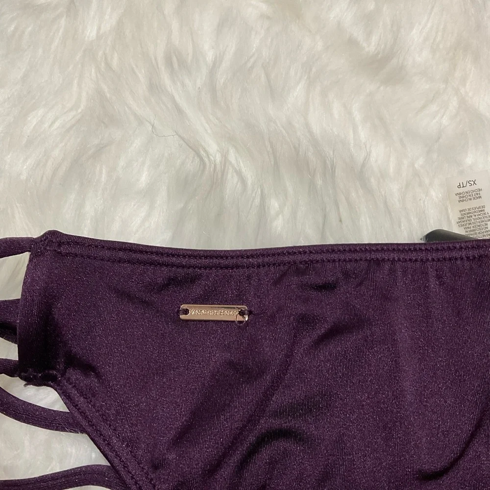Y2K Victoria's Secret Deep Purple Bikini Bottom